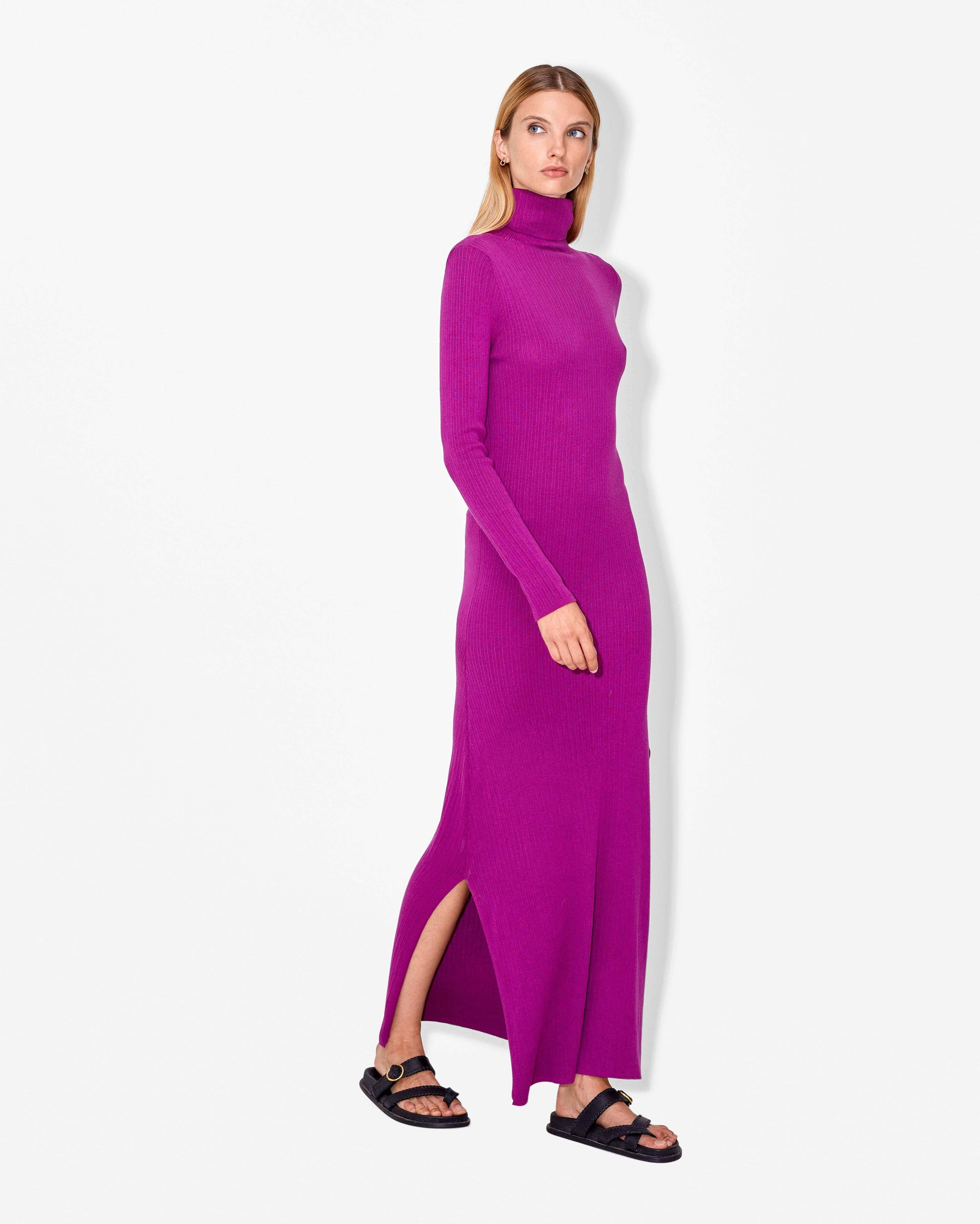 magali pascal purple dress $595 Magali Pascal Women's Purple Broderie Anglaise Sundress Dress Size XL