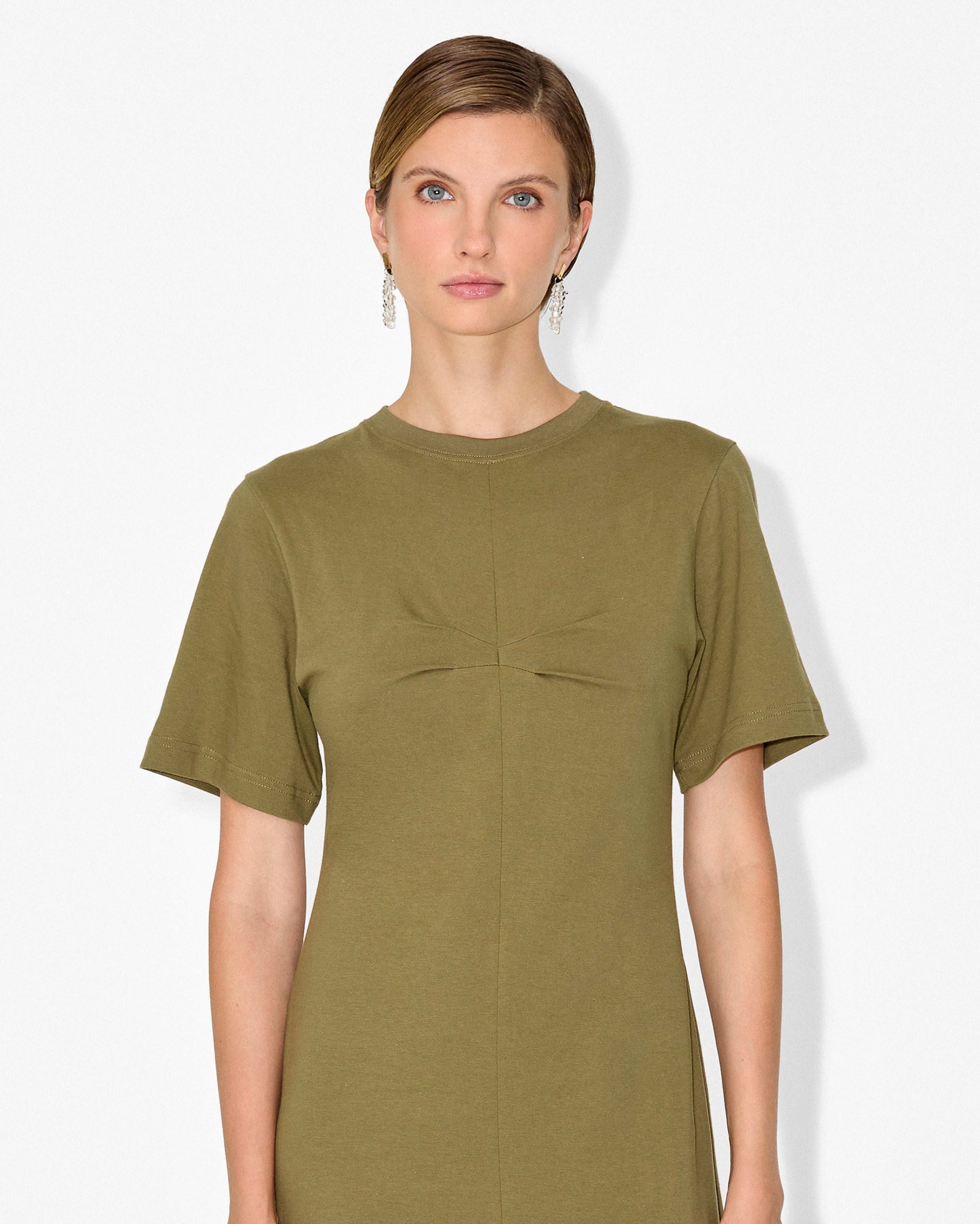 magali pascal shirt dress Seaside sophistication: the La Mer Shirt Dress is one of SUR MER highlights, featuring ocean inspired embroidery details throughout
