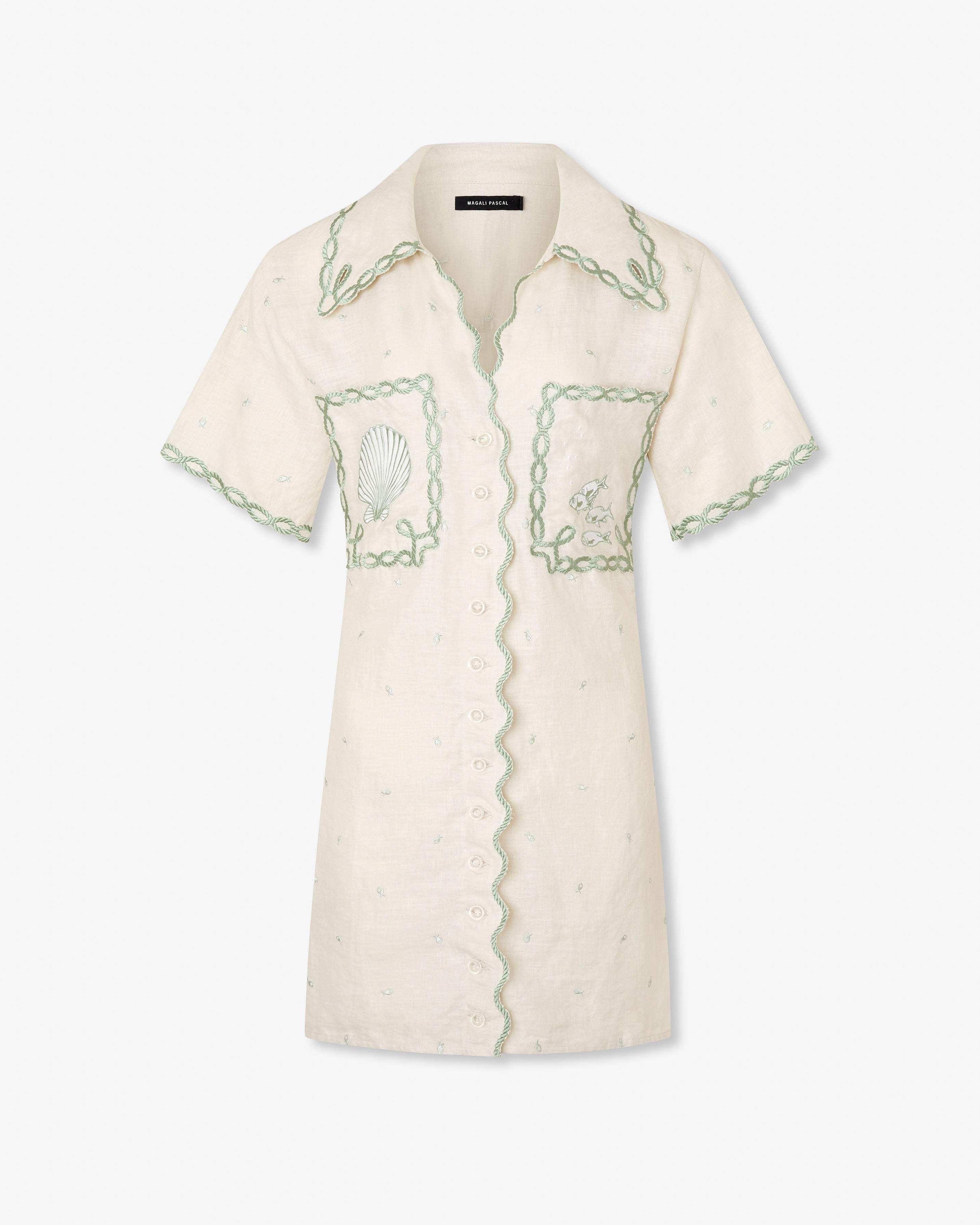 LA MER SHIRT DRESS – Magali Pascal