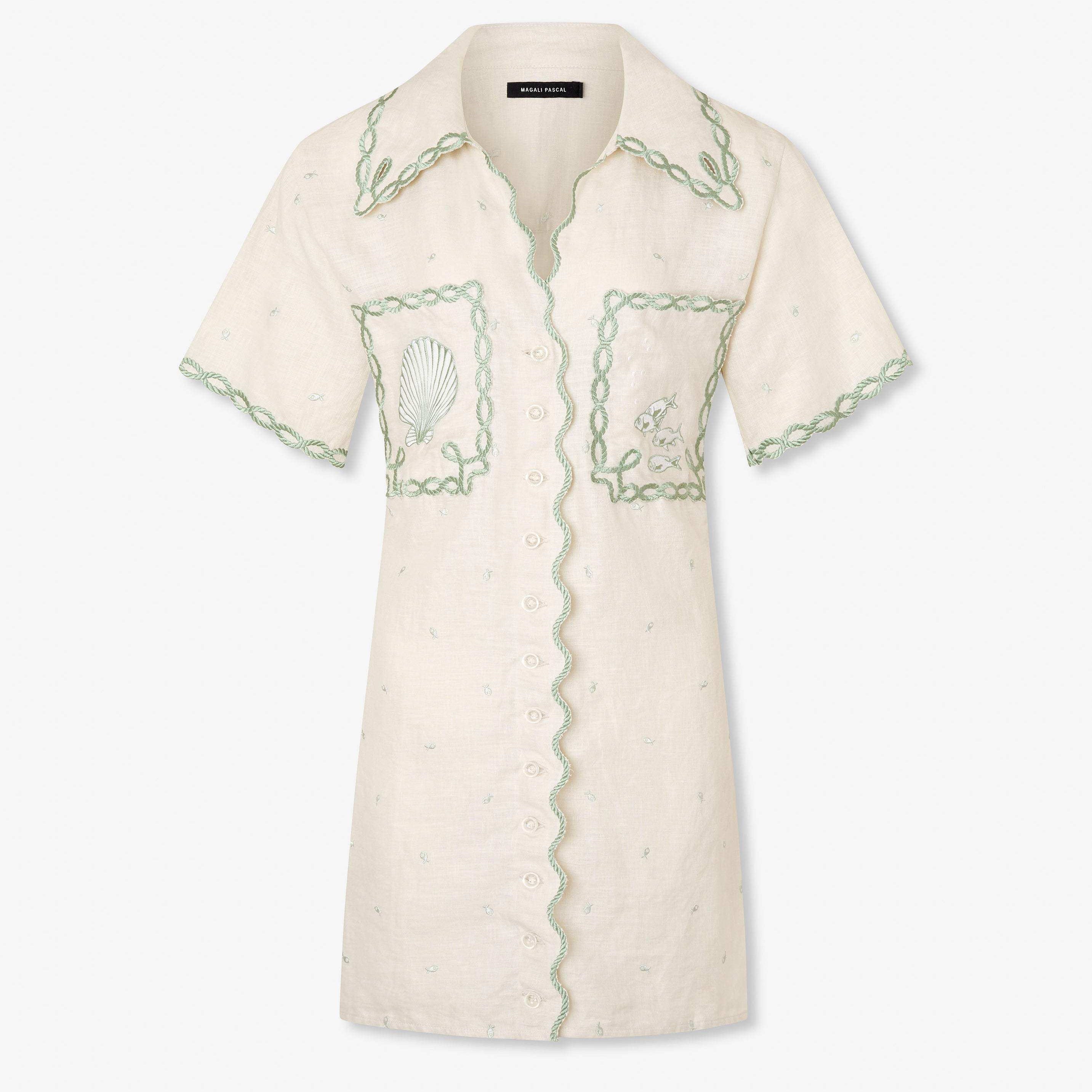 magali pascal shirt dress NONNA SHIRT DRESS