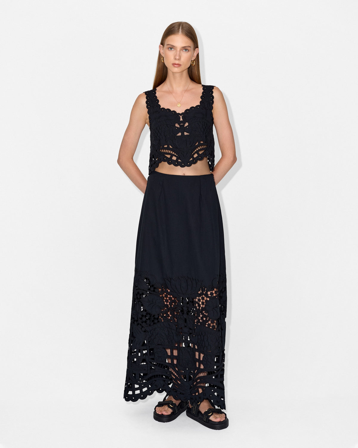 LOTUS MAXI SKIRT