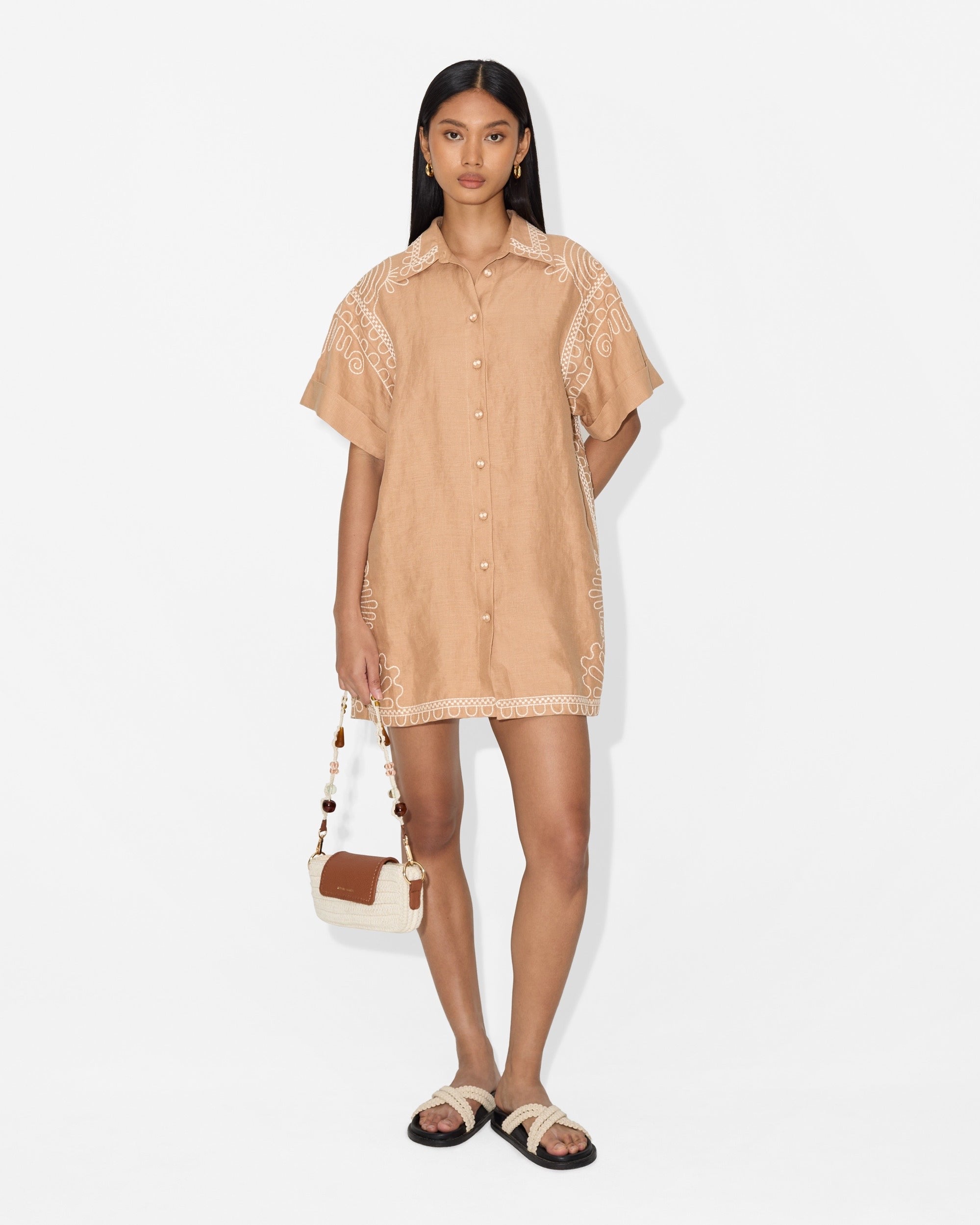 MARIETA SHIRT DRESS