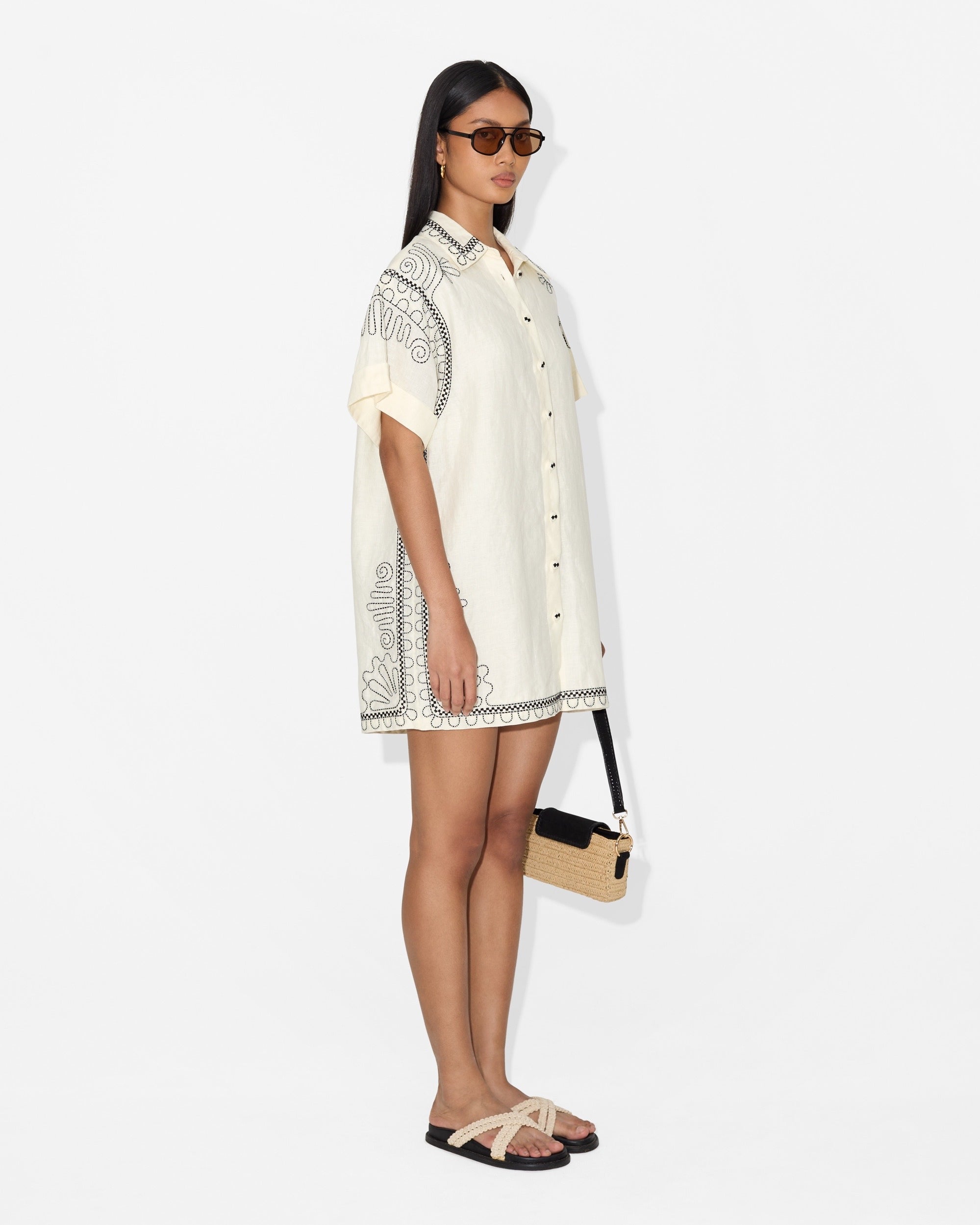 MARIETA SHIRT DRESS