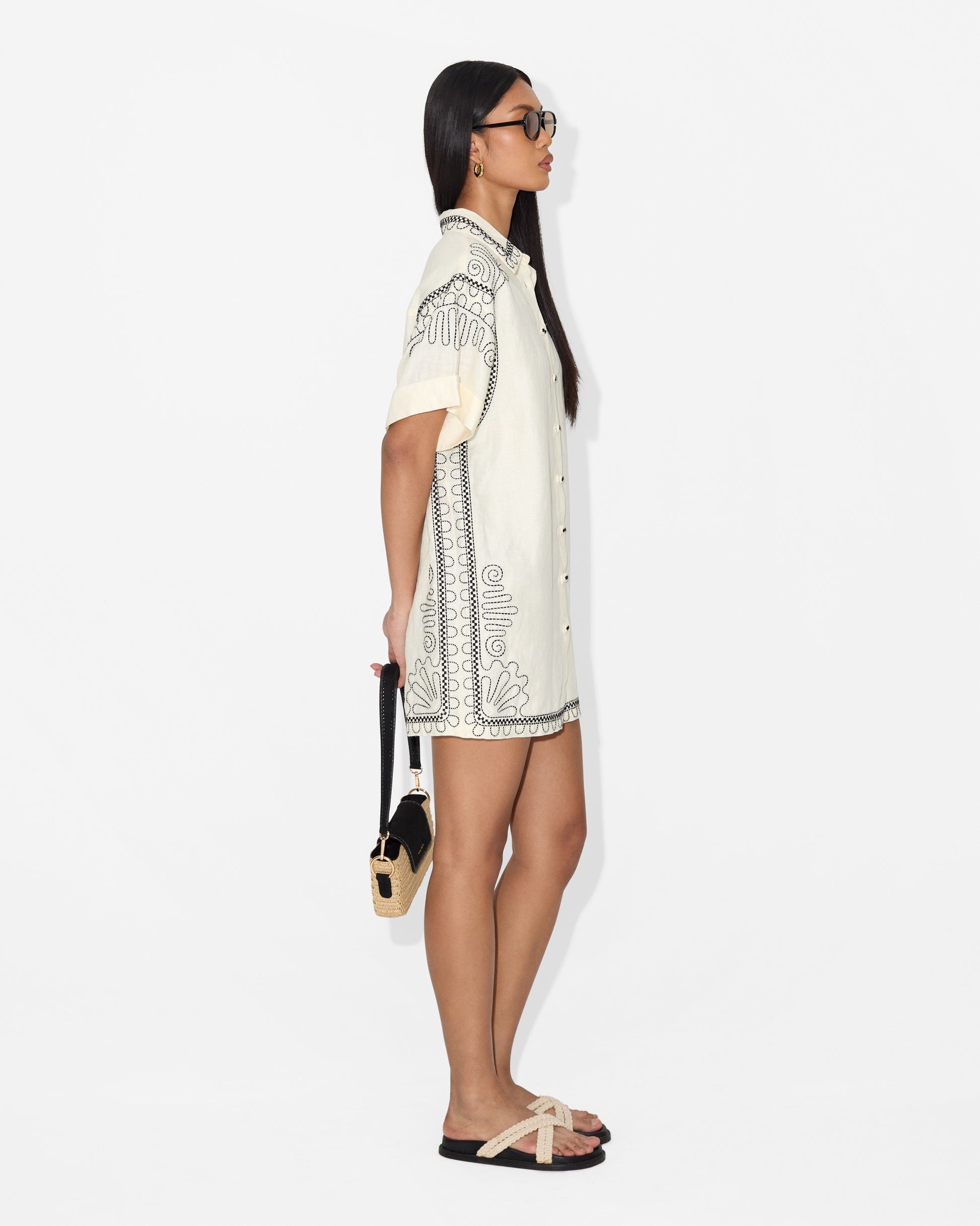 MARIETA SHIRT DRESS