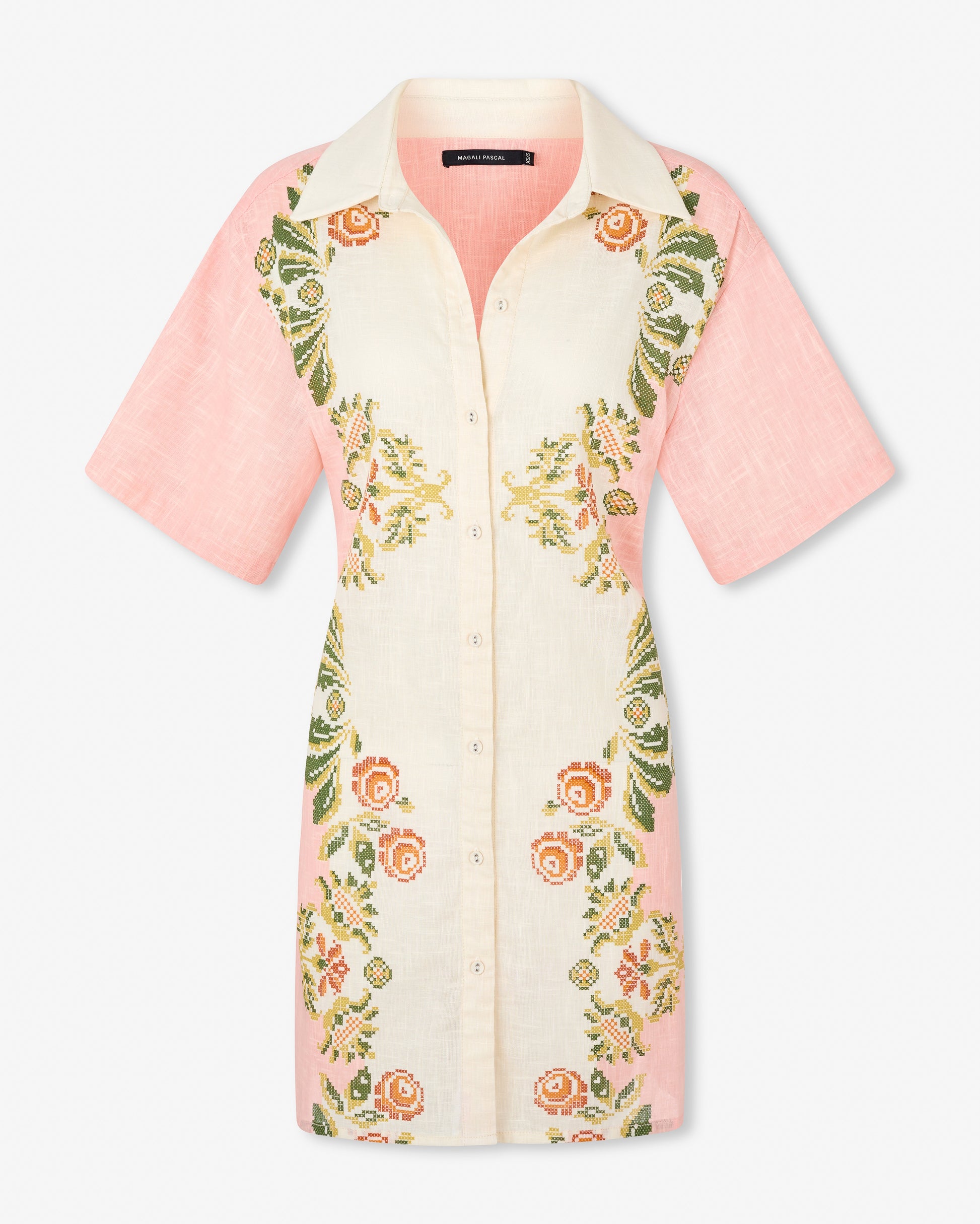 magali pascal shirt dress The charm is in the detail: up close with the Adelina Shirt Dress, made for warm summer days