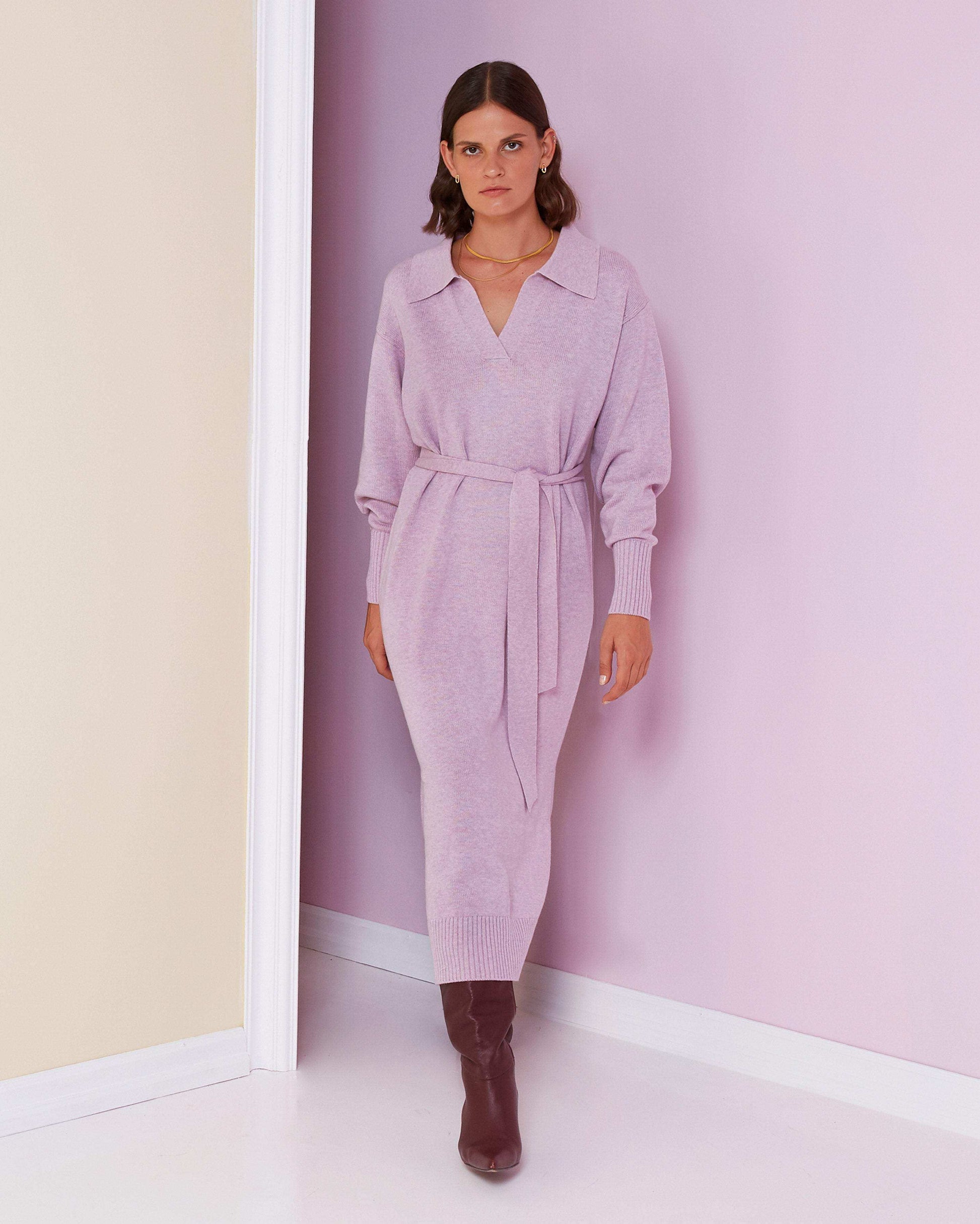 magali pascal purple dress Magali Pascal Ruffled High-low Maxi Dress In Purple